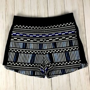 J Crew Shorts || Geometric Mod Shorts Size 2